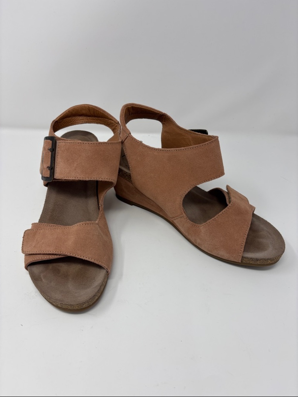 Taos | Women's Suede Open-Toe Sandals wedges 38